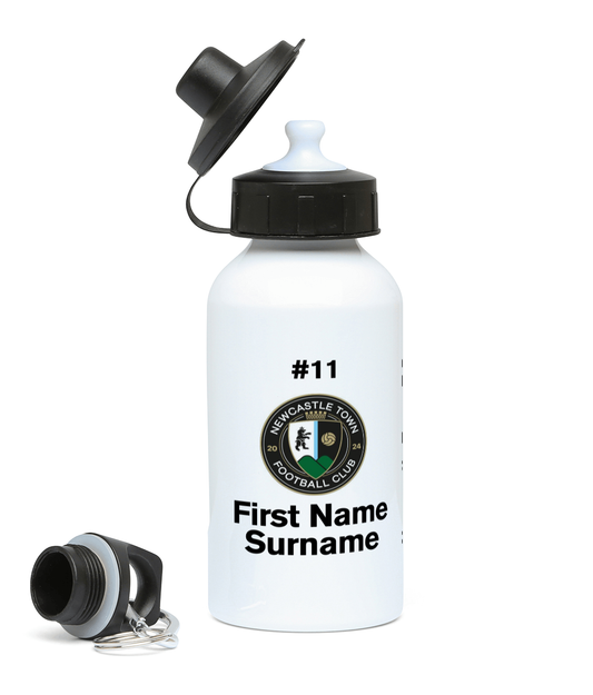 Personalised Newcastle Town F.C. Water Bottle