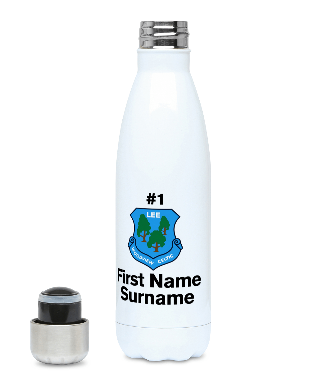 Personalised Woodview Celtic FC Contour Bottle