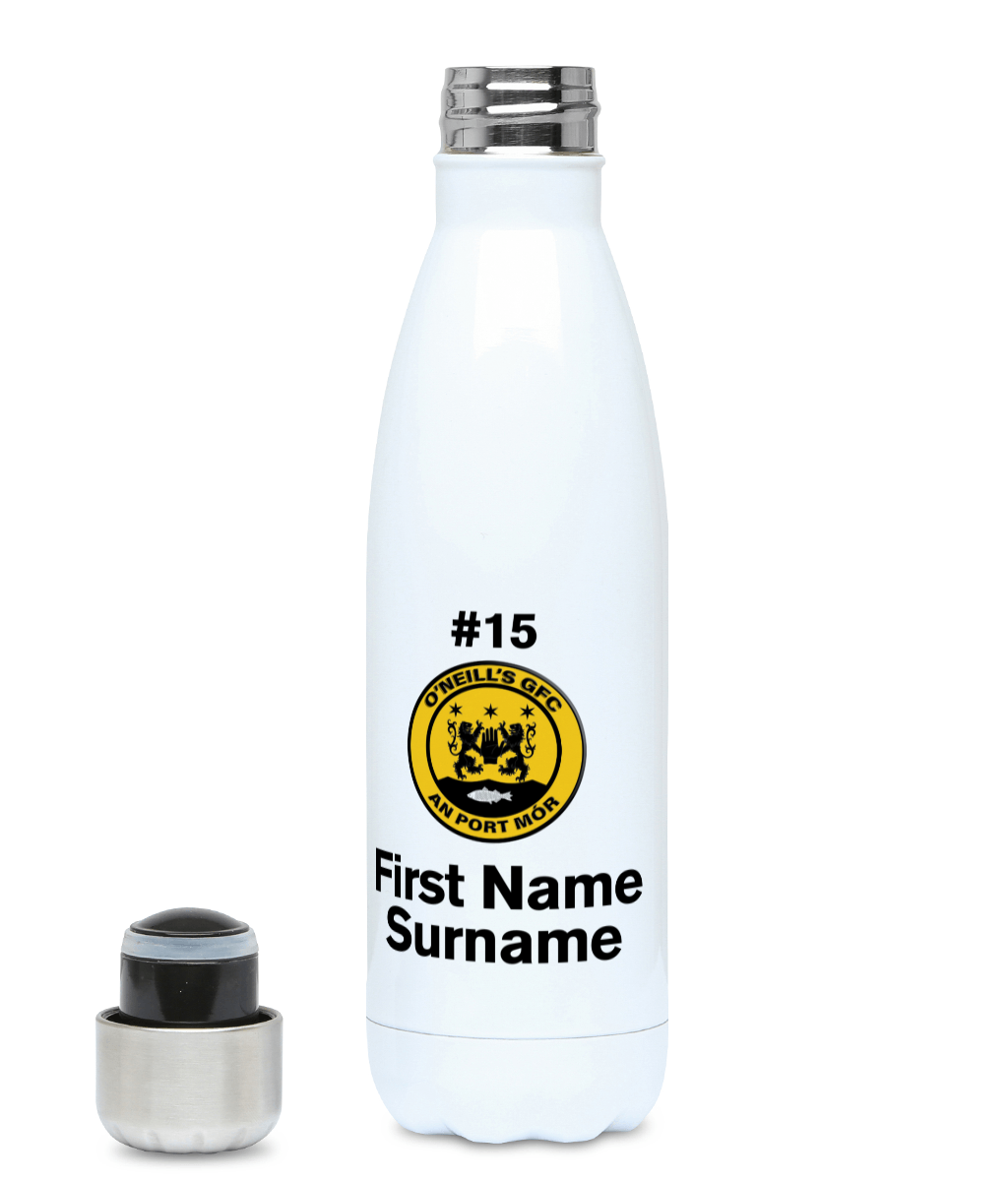 Personalised O'Neill's GFC An Port Mór Chilli Bottle