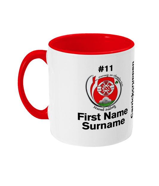 Personalised Carrickcruppen GAA Mug