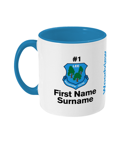 Personalised Woodview Celtic FC Mug