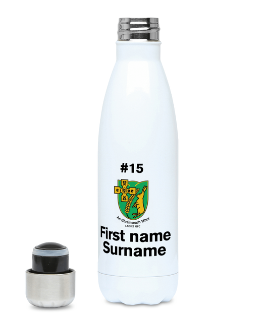 Personalised St Mary's Granemore LGFC Chilli Bottle