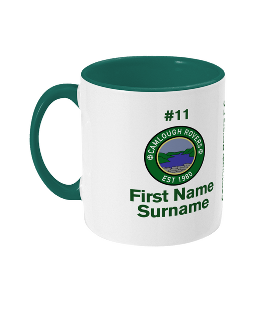 Personalised Camlough Rovers F.C. Mug