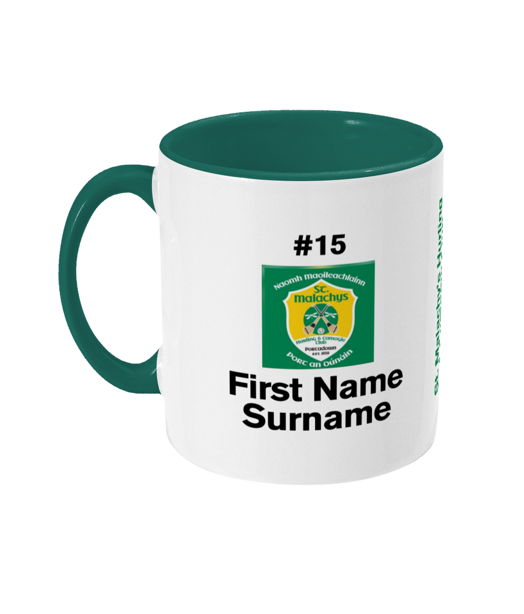 Personalised St. Malachy’s Hurling and Camogie Club Mug
