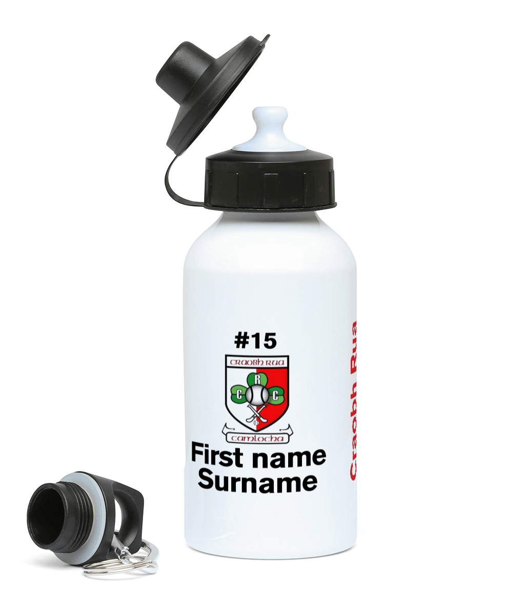 Personalised Craobh Rua Camlocha Water Bottle