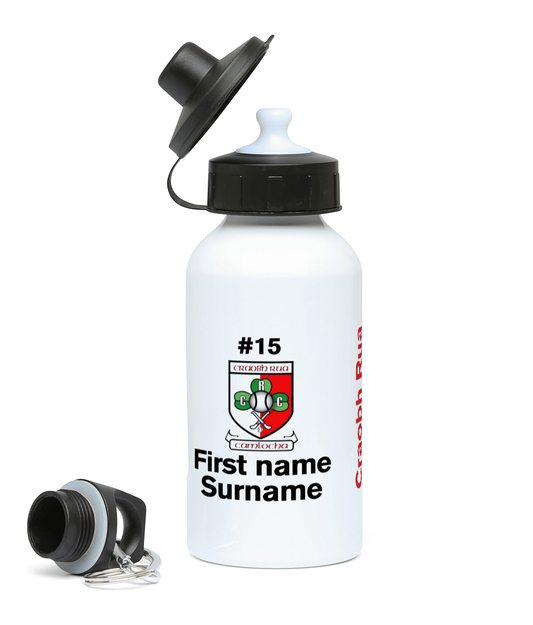 Personalised Craobh Rua Camlocha Water Bottle