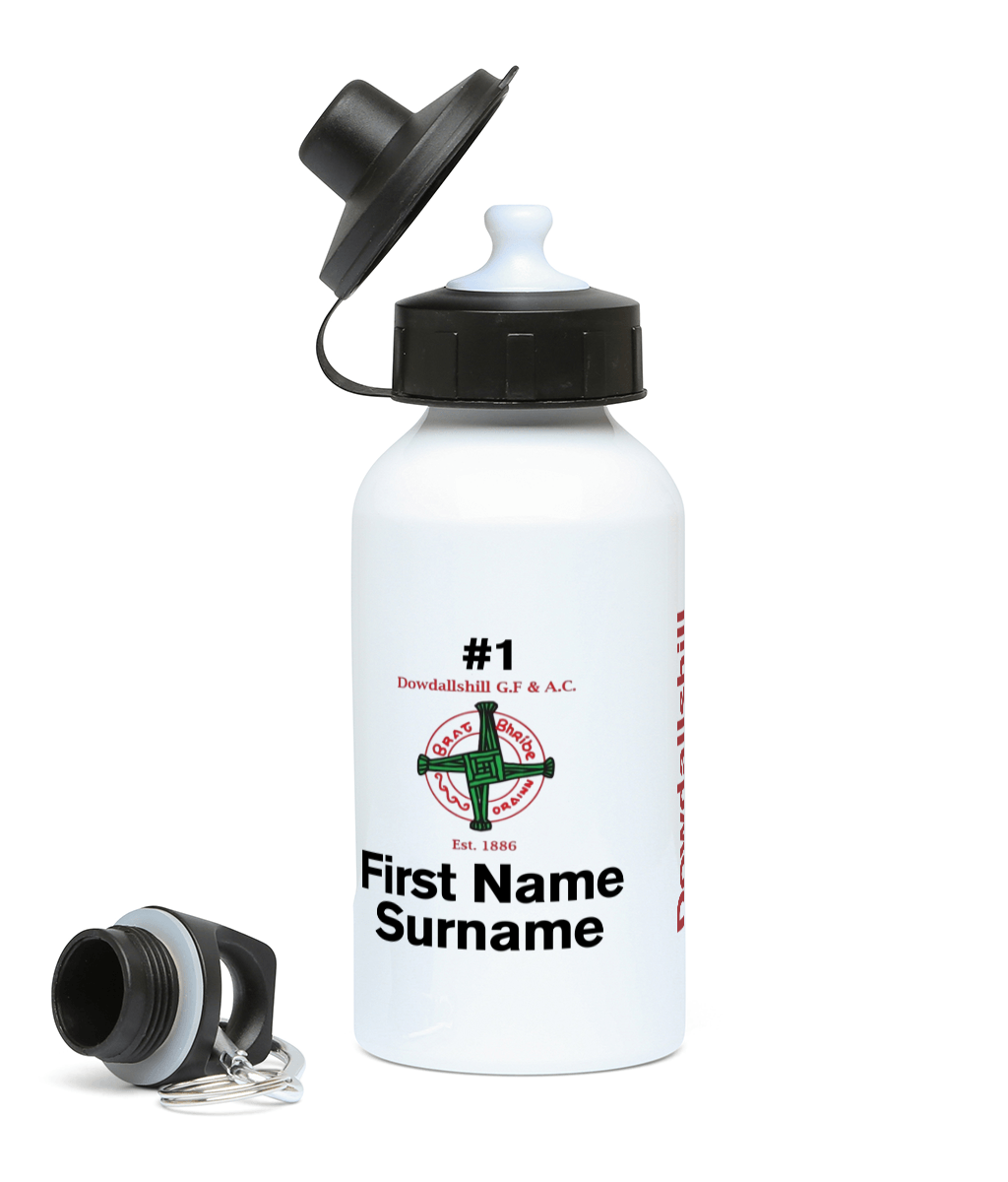 Personalised Dowdallshill G.F & A.C Water Bottle