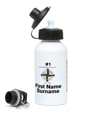 Personalised Dowdallshill G.F & A.C Water Bottle