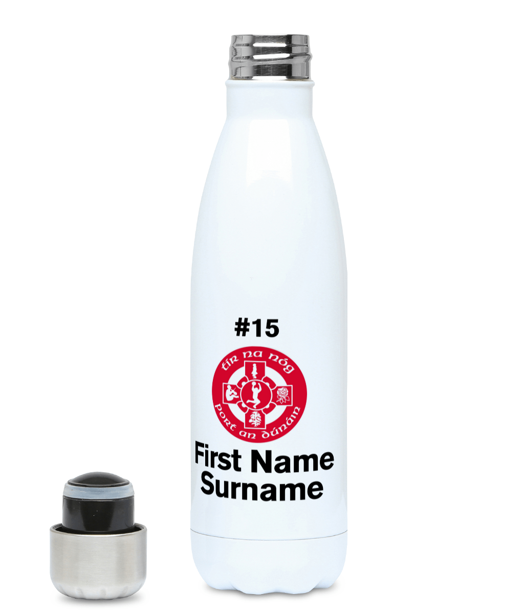 Personalised Tír na nÓg GAA Chilli Bottle