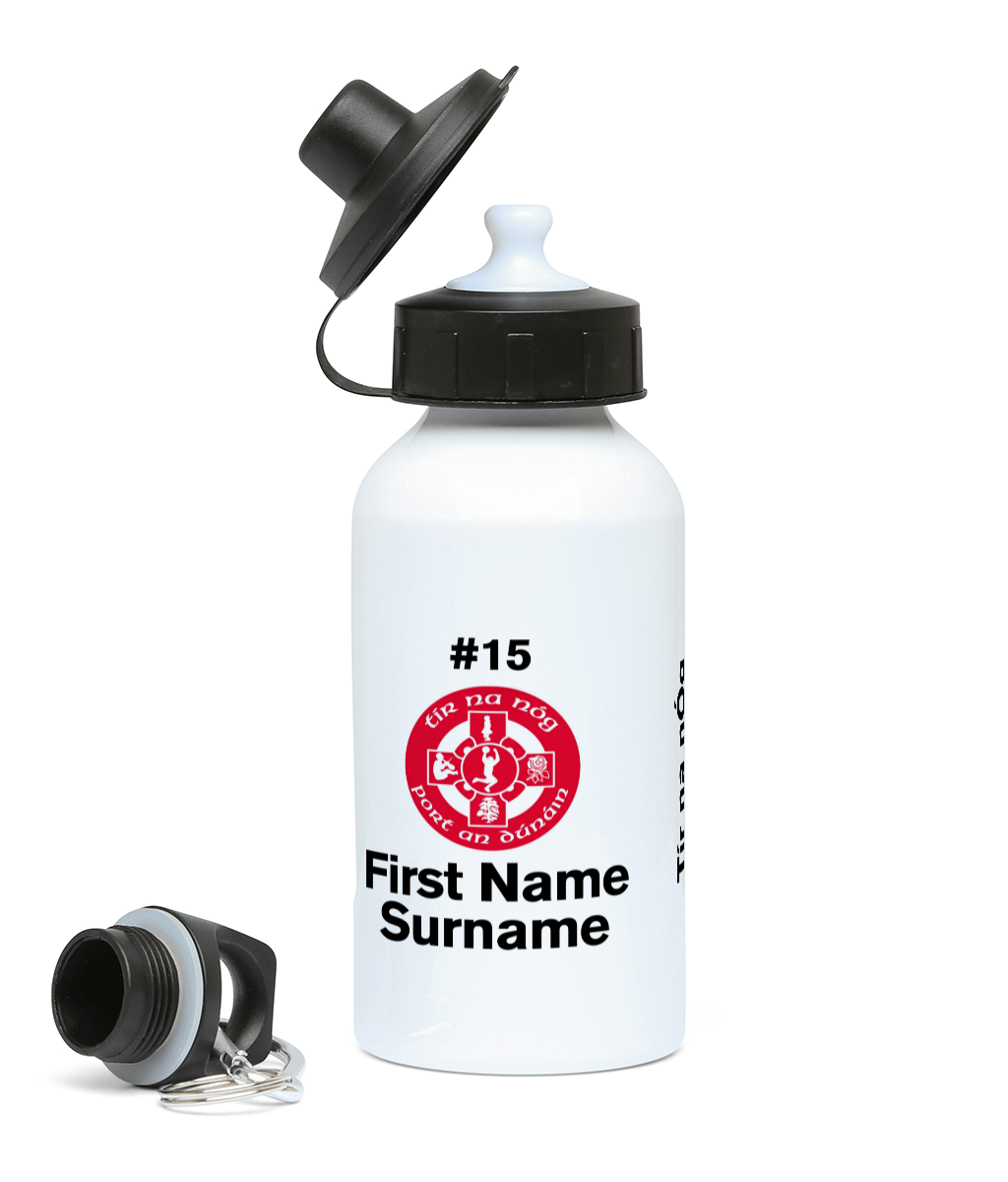 Personalised Tír na nÓg GAA Water Bottle