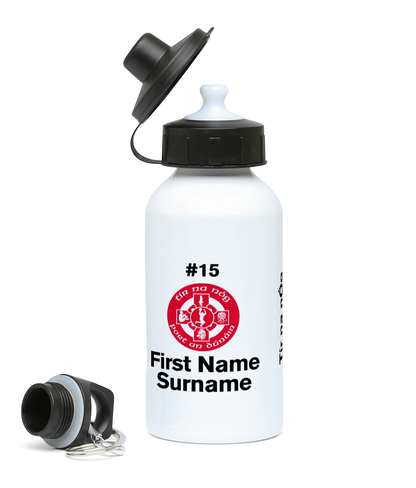 Personalised Tír na nÓg GAA Water Bottle