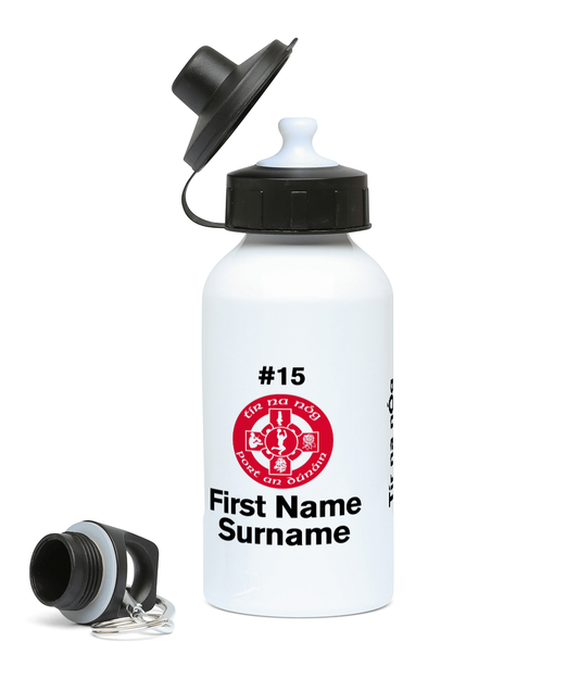 Personalised Tír na nÓg GAA Water Bottle