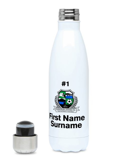 Personalised Dundrum United F.C. Contour Bottle