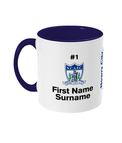 Personalised Newry City Academy F.C. Mug