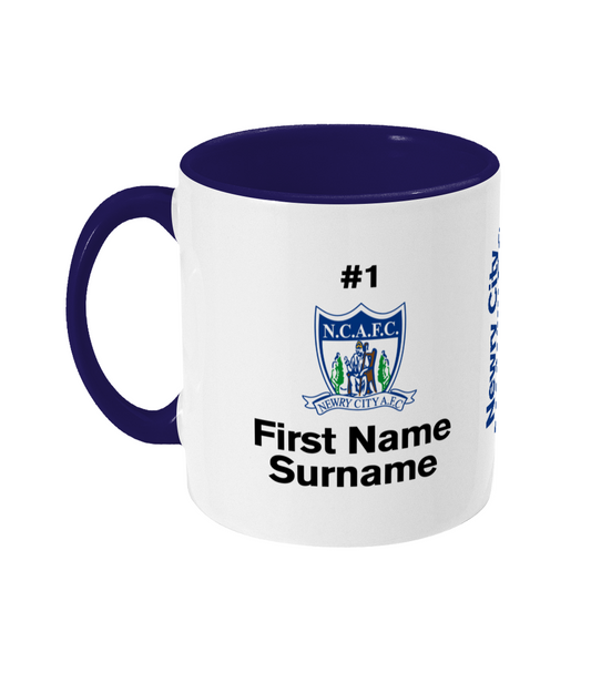 Personalised Newry City Academy F.C. Mug