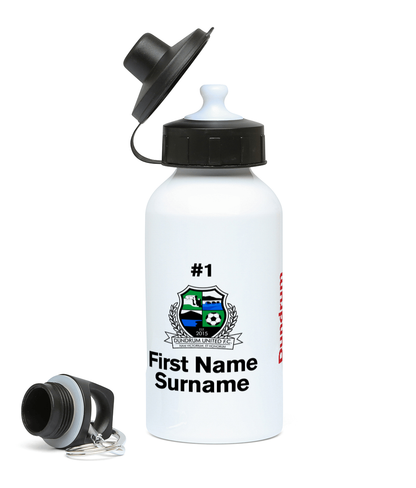 Personalised Dundrum United F.C. Water Bottle