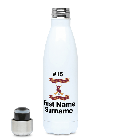 Personalised St. Patrick's Keady, Camogie Club Chilli Bottle