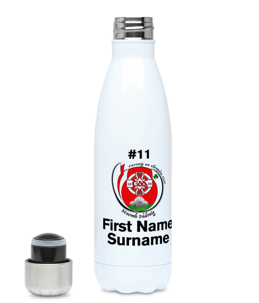 Personalised Carrickcruppen GAA Chilli Bottle