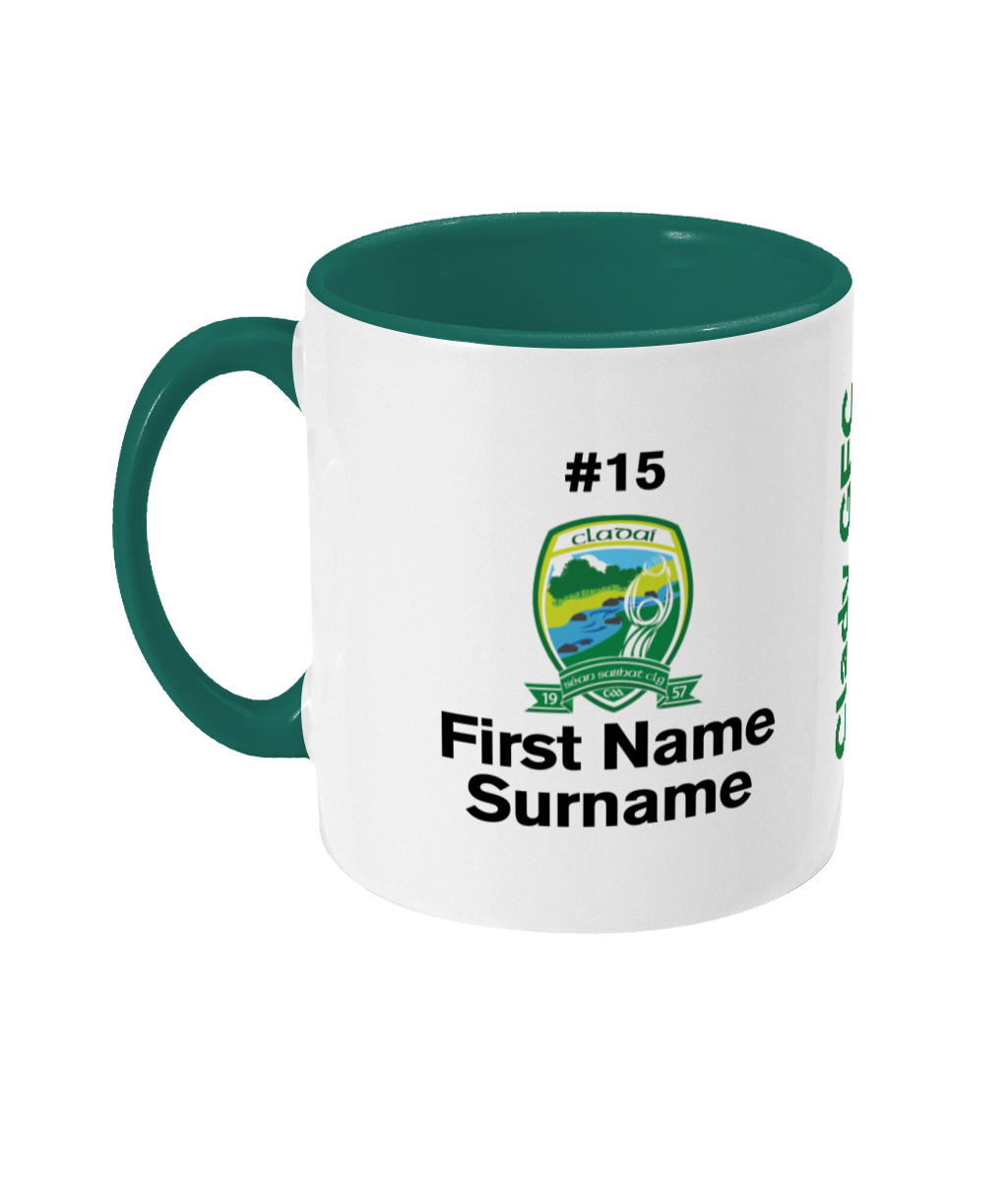 Personalised Clady GFC Mug