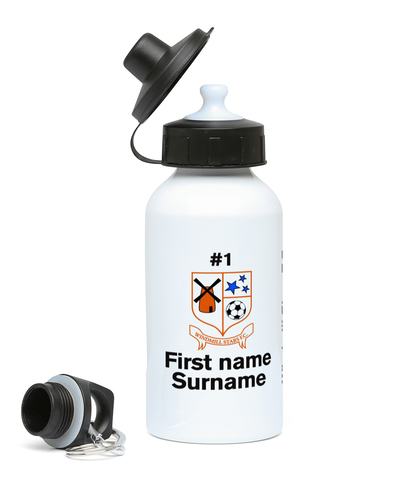 Personalised Windmill Stars FC Water Bottle