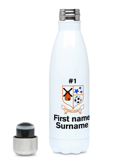 Personalised Windmill F.C. Chilli Bottle