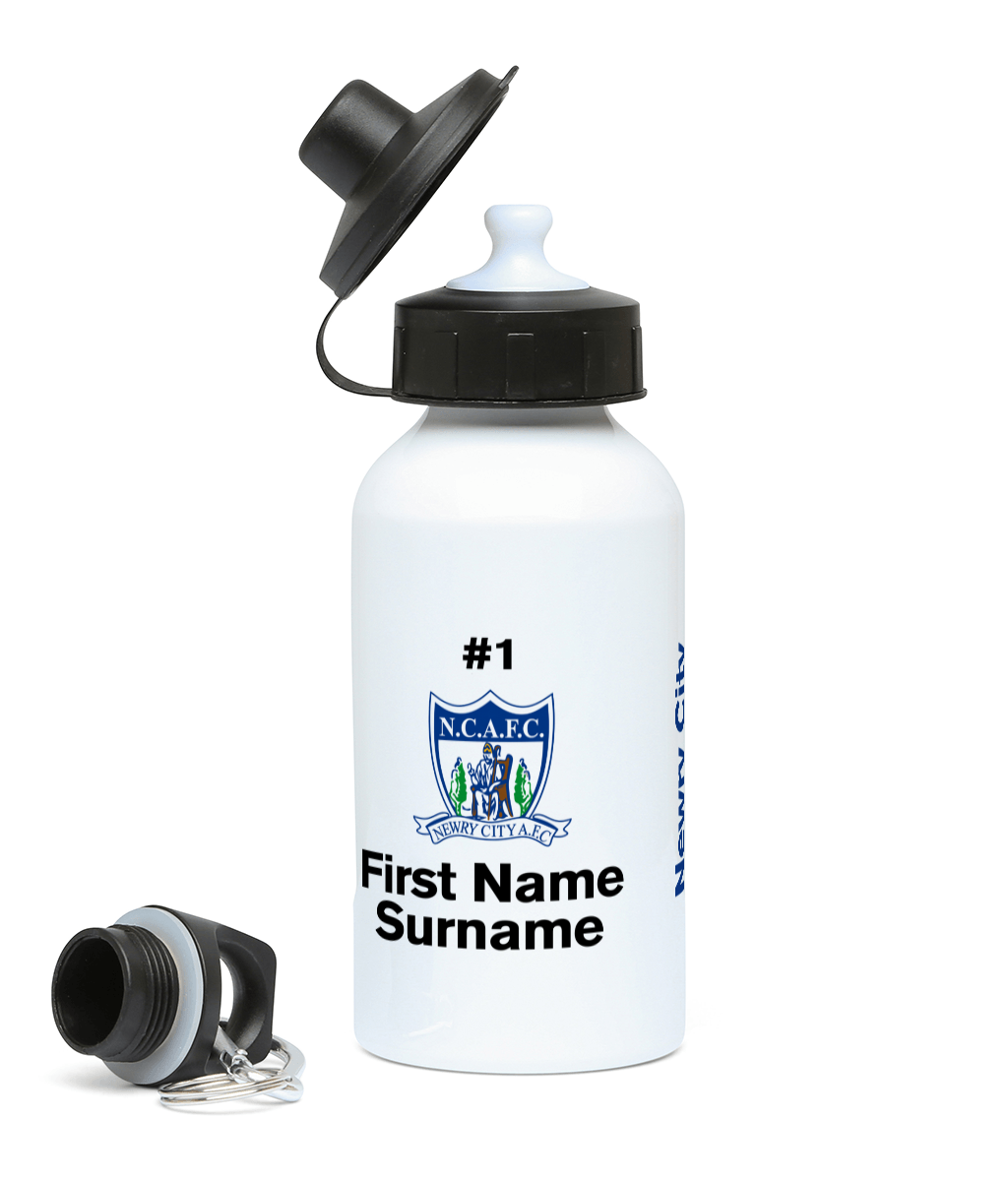 Personalised Newry City Academy F.C. Water Bottle