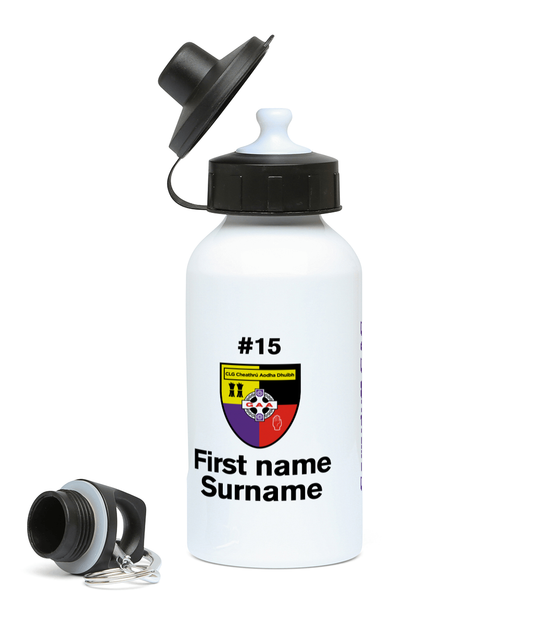 Personalised Carryduff GAC Water Bottle