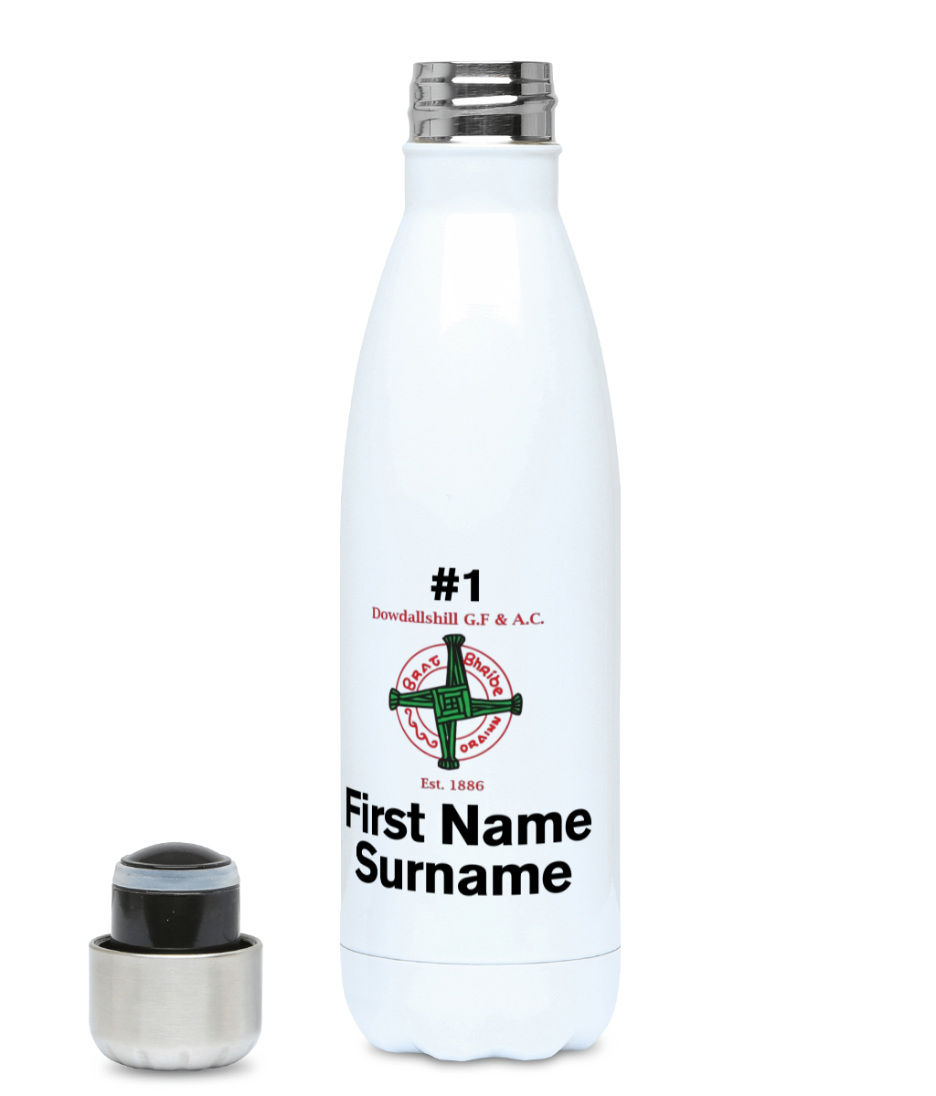 Personalised Dowdallshill G.F & A.C Contour Bottle