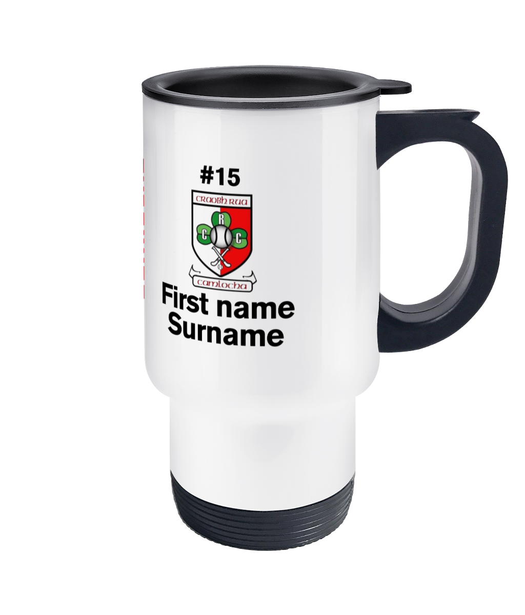Personalised Craobh Rua Camlocha Travel Coffee Mug