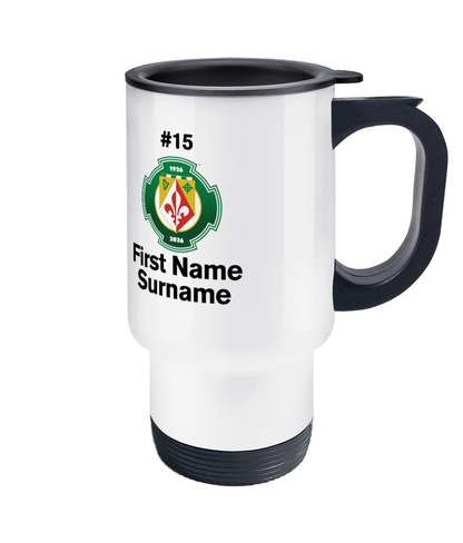 Personalised High Moss Sarsfields GFC Travel Coffee Mug