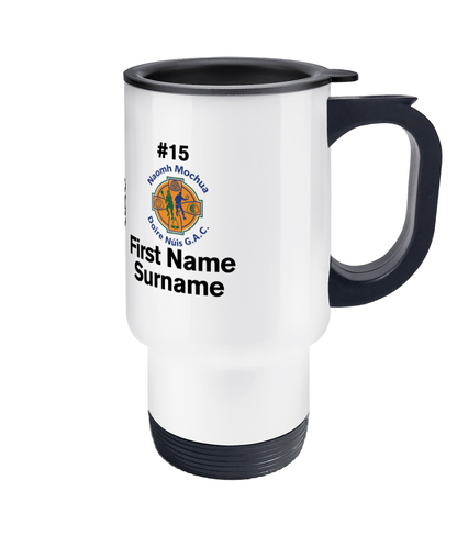 Personalised Derrynoose GAC Travel Coffee Mug