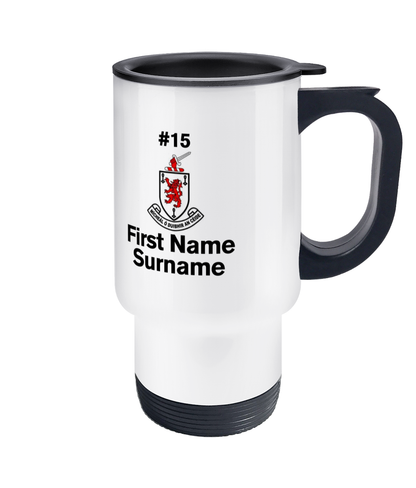 Personalised Keady Michael Dwyers GFC Travel Coffee Mug