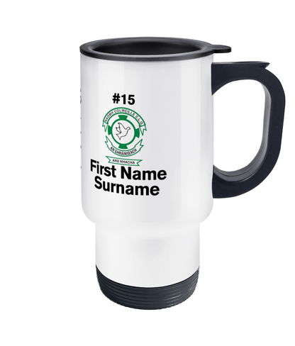 Personalised St Colmcille's GFC Grange Travel Coffee Mug