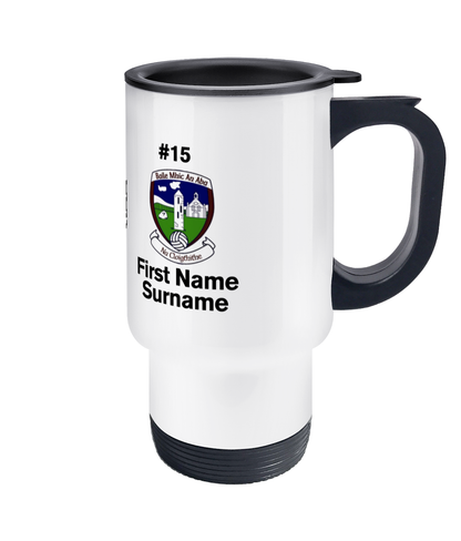 Personalised Ballymacnab GAA Travel Coffee Mug