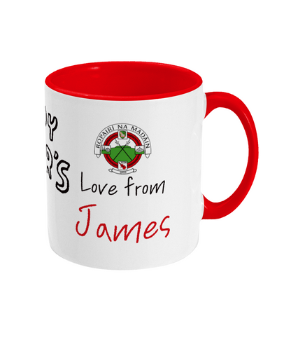 Personalised Madden Raparees GAC Fathers Day Mug