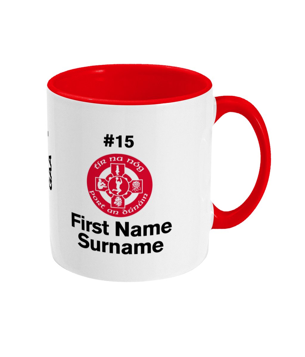 Personalised Tír na nÓg GAA Mug