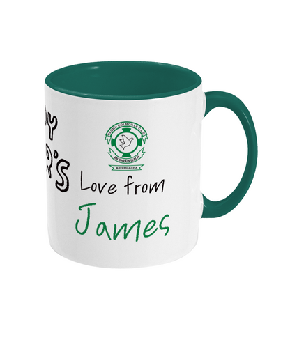 Personalised St Colmcille's GFC Grange Fathers Day Mug