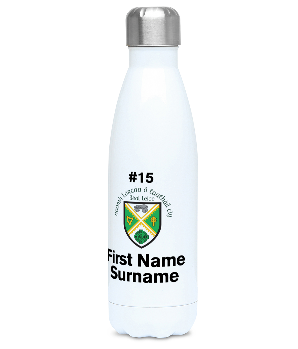 Personalised Belleek GAC Chilli Bottle