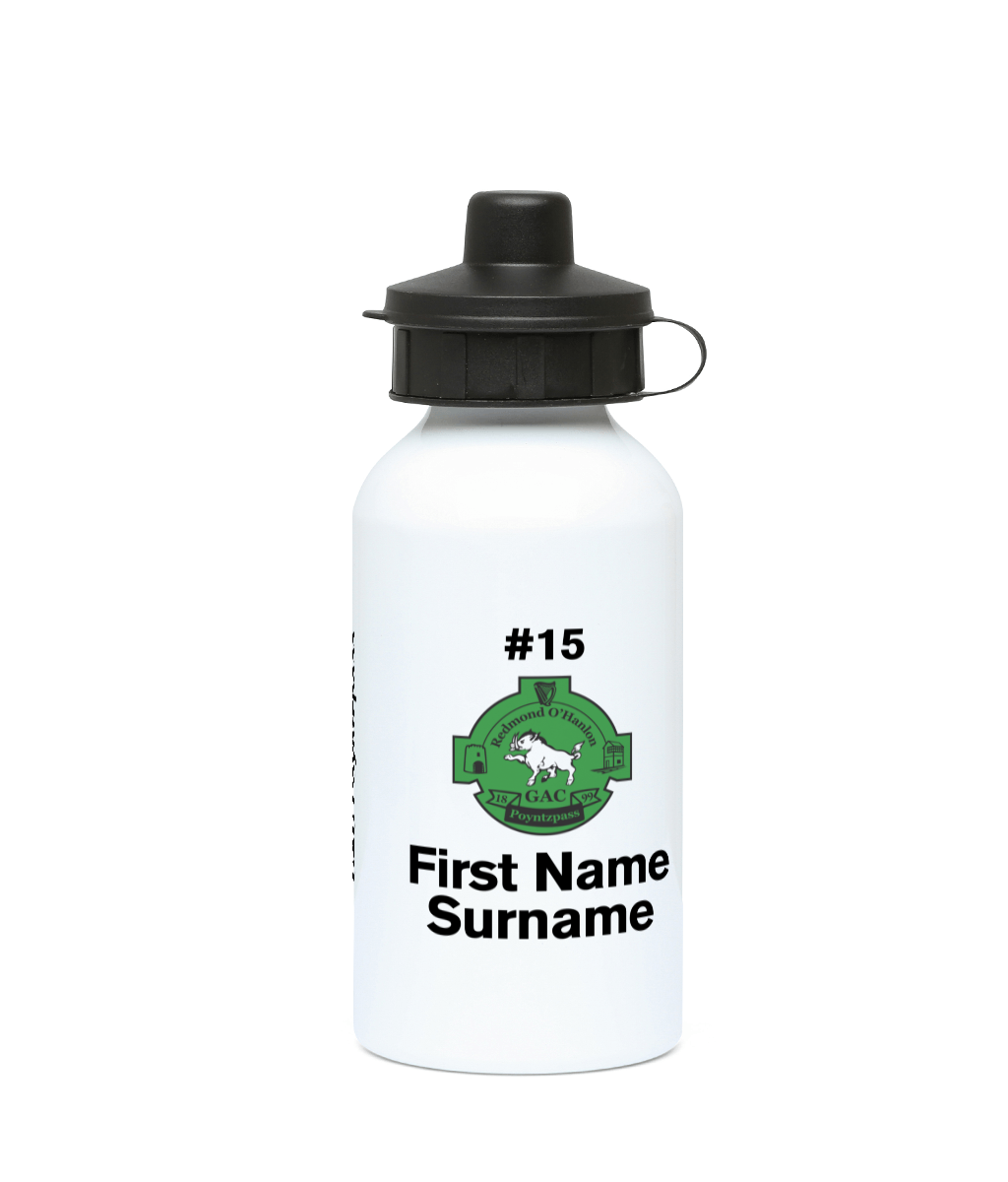 Personalised Redmond O'Hanlons GAC Poyntzpass Water Bottle