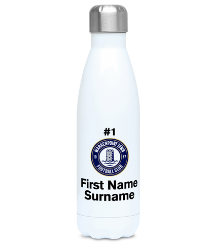 Personalised Warrenpoint Town FC Contour Bottle