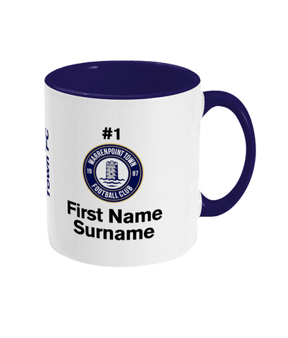 Personalised Warrenpoint Town FC Mug