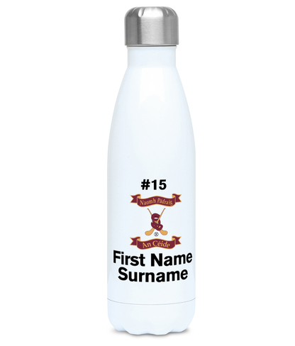 Personalised St. Patrick's Keady, Camogie Club Chilli Bottle