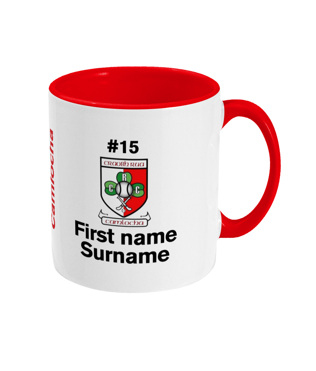 Personalised Craobh Rua Camlocha Mug