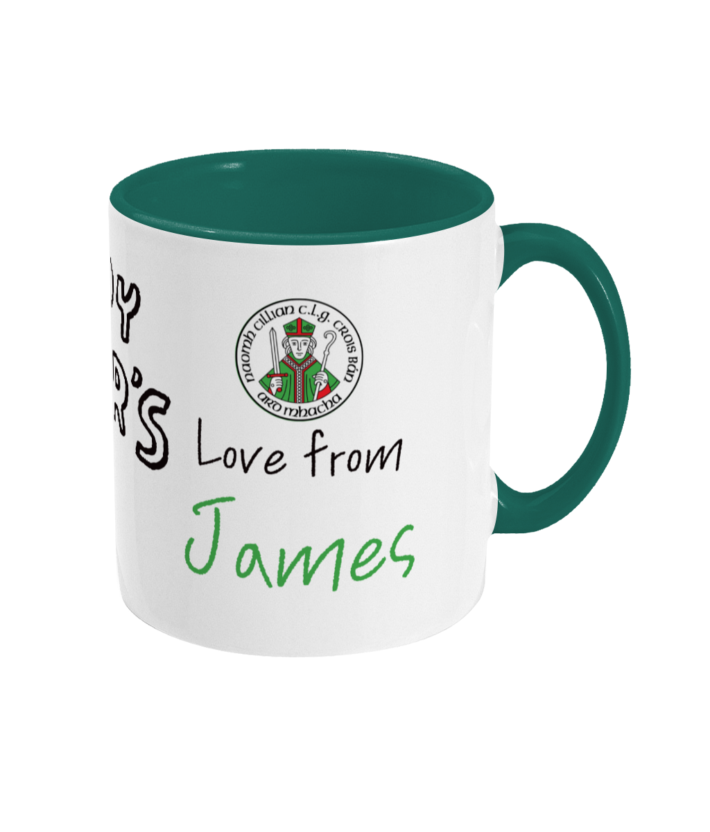 Personalised St Killian's GAC Whitecross Fathers Day Mug