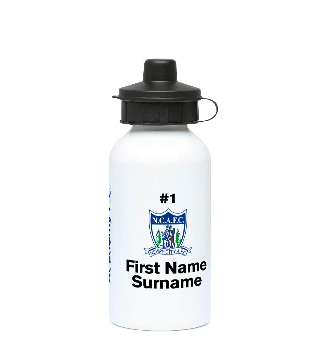 Personalised Newry City Academy F.C. Water Bottle