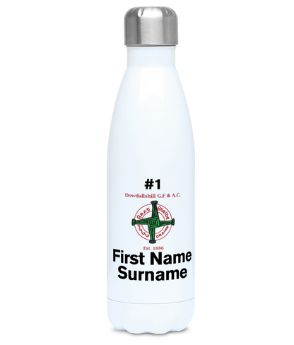 Personalised Dowdallshill G.F & A.C Contour Bottle
