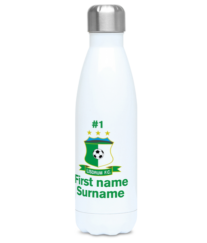 Personalised Lisdrum F.C. Chilli Bottle