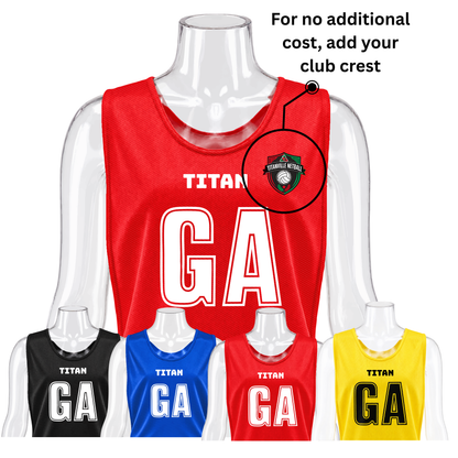 Custom Netball Bibs