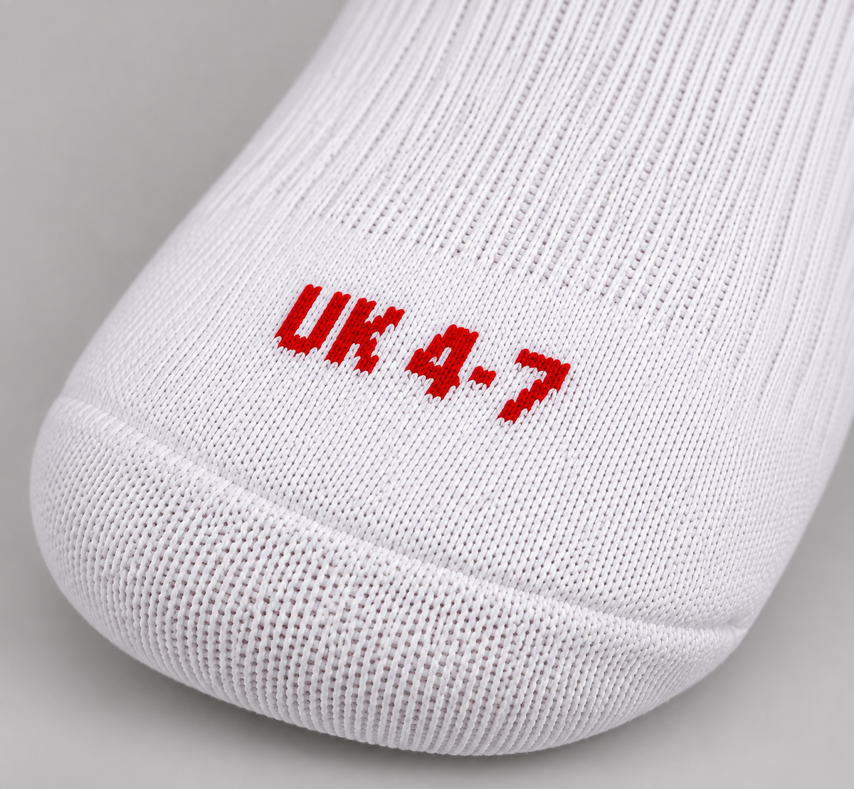 Dowdallshill G.F & A.C Grip Socks (White/Red)